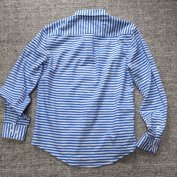 Horizontally Striped Penguin Shirt - Picture 3 of 4
